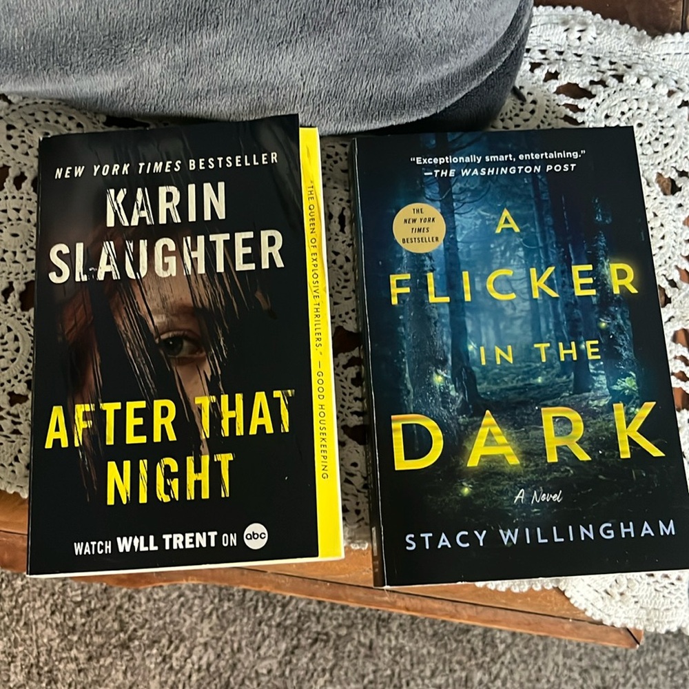 Two thriller novels